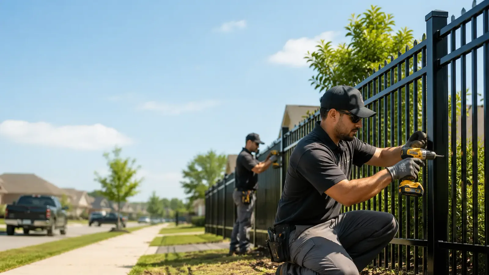 Metal Fence Installation in Fox River Grove, IL
